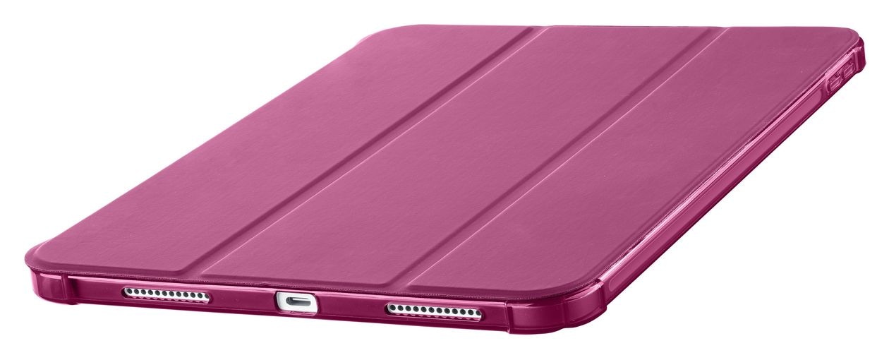 Folio Folio aus Kunstleder für Apple iPad Air 10.9" (2022), iPad Air 10.9'' (2020), iPad Pro 11'' (2018) bis 27,9 cm (11") (Pink) 