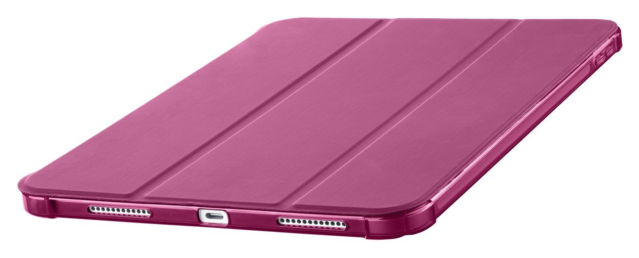 Folio Pro Folio aus Kunstleder für Apple iPad Air 11 Zoll M2/M3/M4 und 4./5.Gen und iPad Pro 11 1.Gen bis 27,9 cm (11") (Pink) 