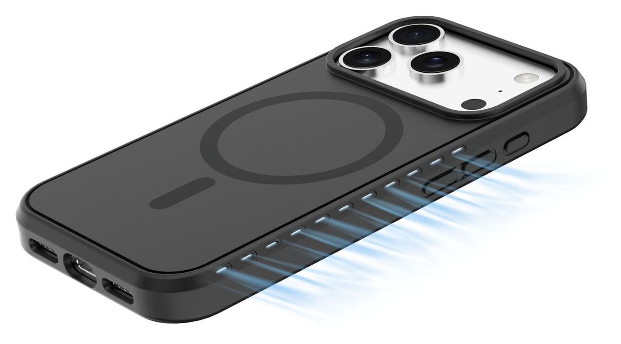 Icy Mag Mantelhülle für Apple iPhone 17 Pro  (Transparent) 