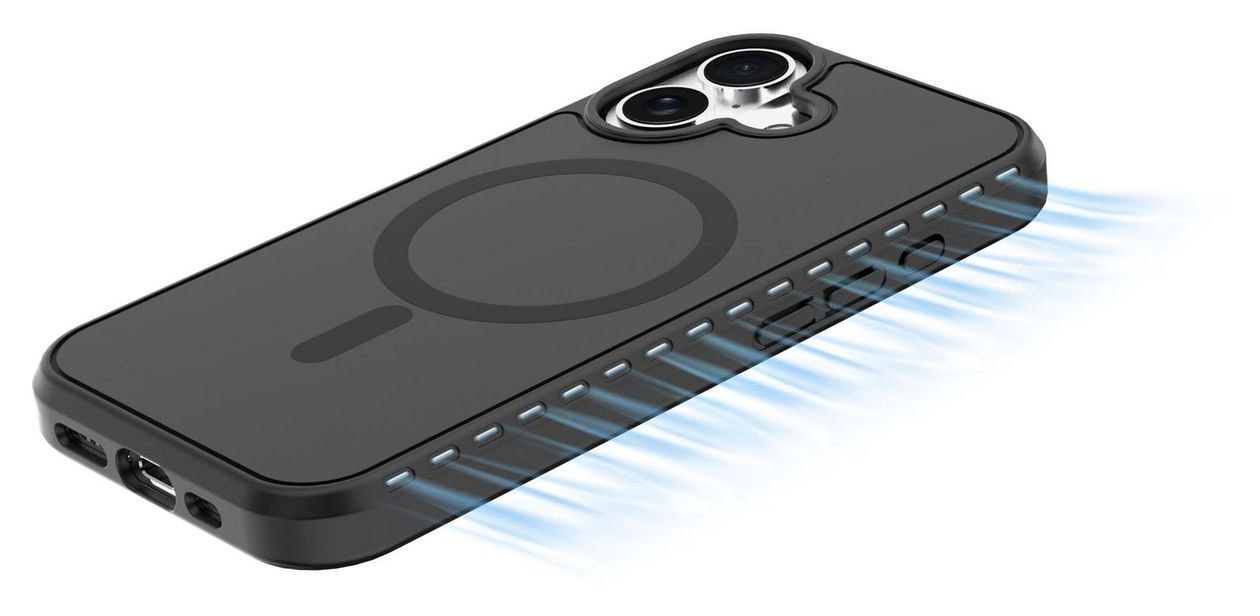 Icy Mag Mantelhülle für Apple iPhone 17  (Transparent) 