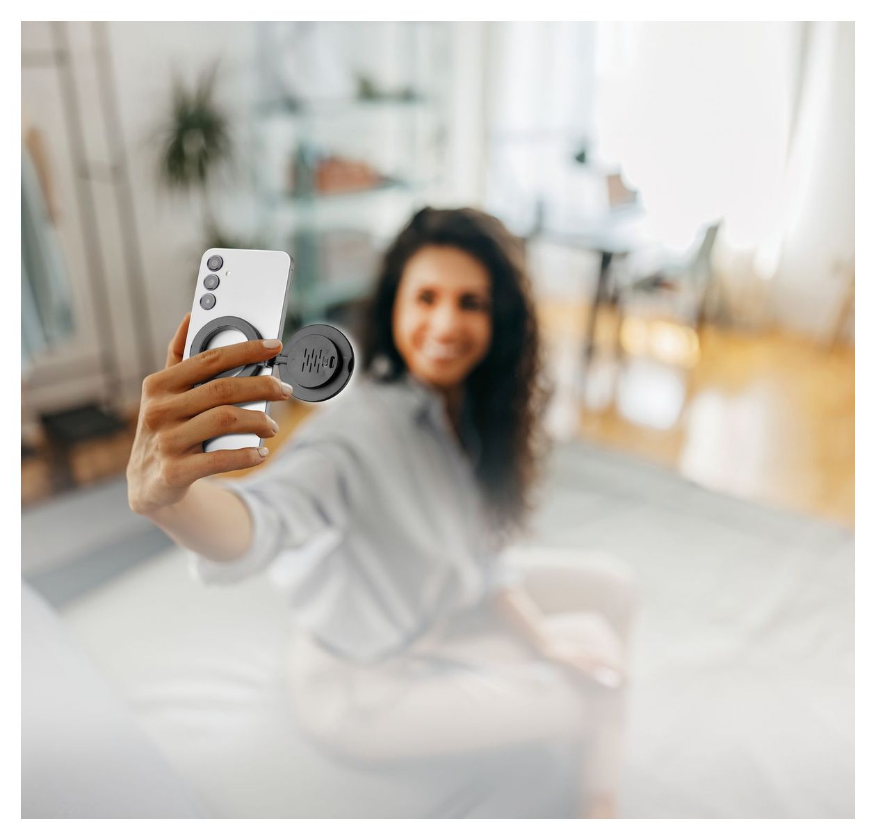 Magnetic Ring Light Magnetischer Ring 60 mm Universal  (Schwarz) 