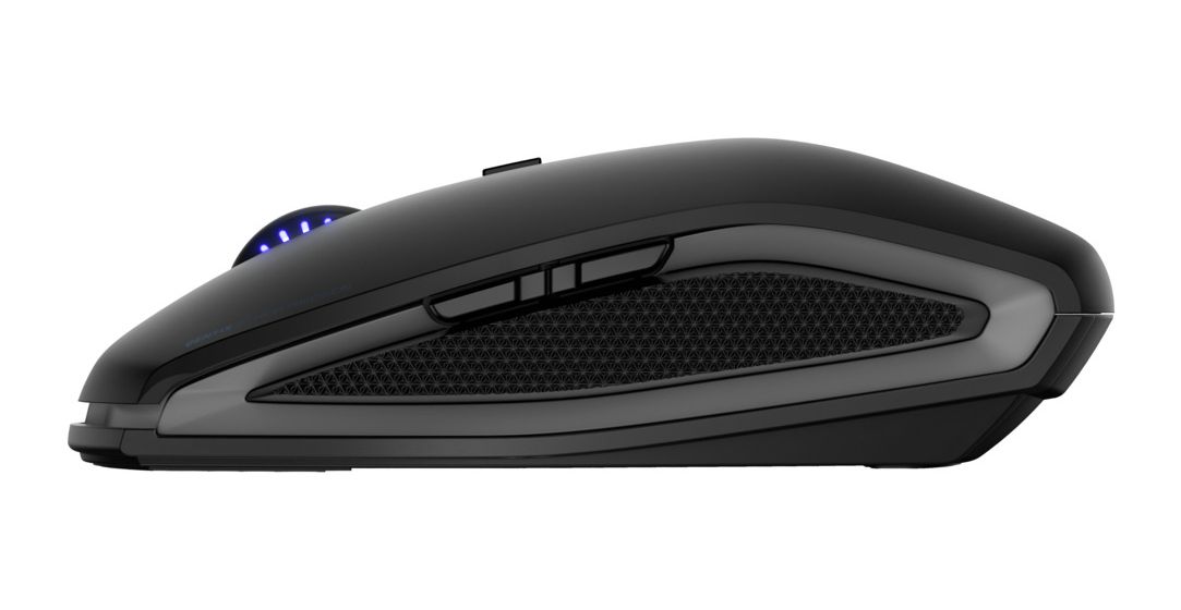 Gentix BT 2000 DPI Gaming Maus Optisch  (Schwarz) 