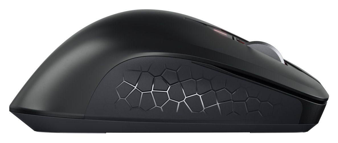 JW-8550 4000 DPI Universal Maus Optisch  (Schwarz, Grau) 