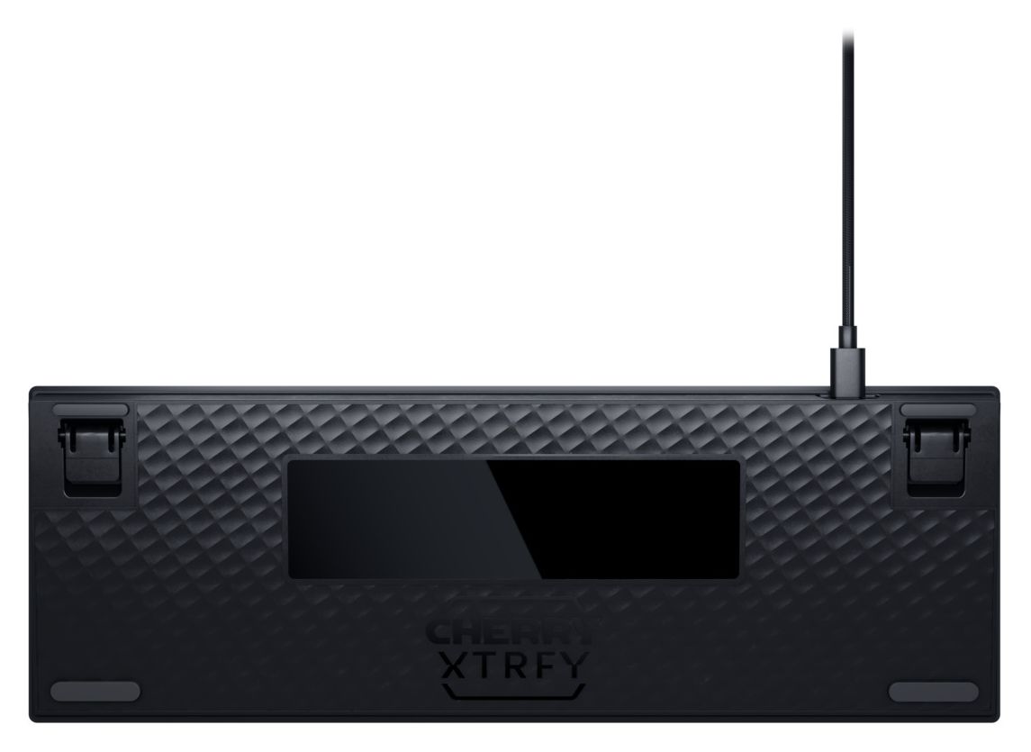 K5V2 Compact RGB-LED Gaming Tastatur USB  (Schwarz) 