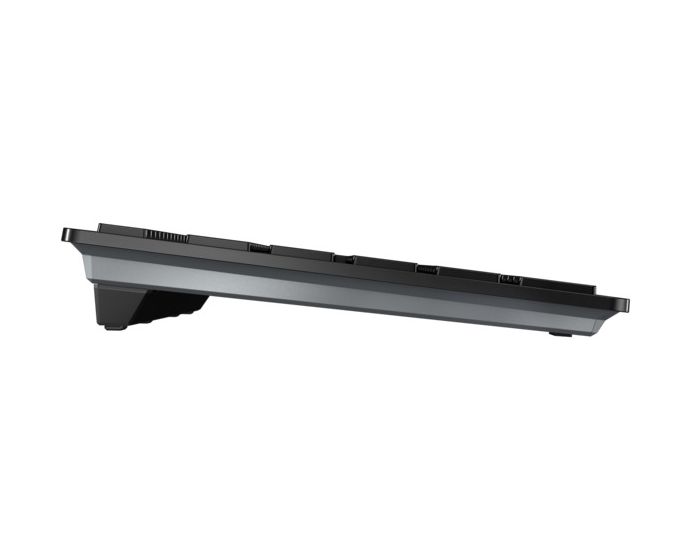 KW9100 Slim Universal Tastatur RF Wireless + Bluetooth 2.4 - 2.4835 GHz  (Schwarz) 