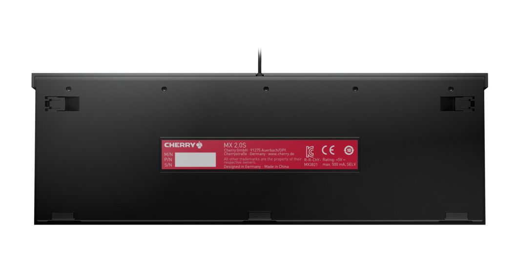 MX2.0S RGB-LED Gaming Tastatur USB  (Schwarz) 