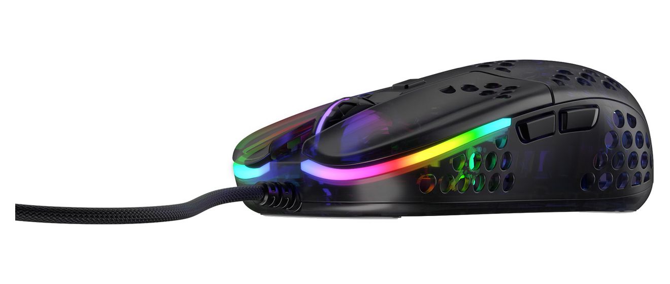 MZ1 RGB 16000 DPI Gaming Maus Optisch  (Schwarz) 