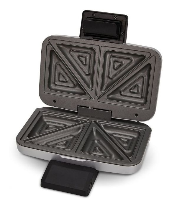 6259 Sandwichmaker für 2 Sandwiches  (Schwarz, Silber) 