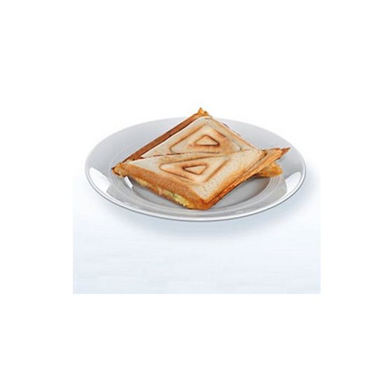 6269 Sandwichmaker 1800 W für 4 Sandwiches  (Silber) 