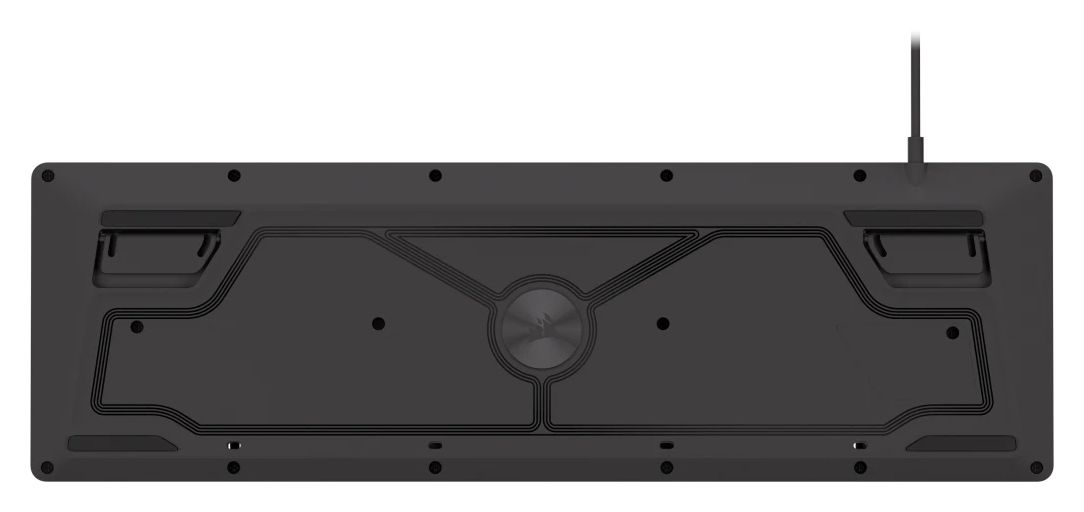 K55 Core RGB-LED Gaming Tastatur USB  (Grau) 