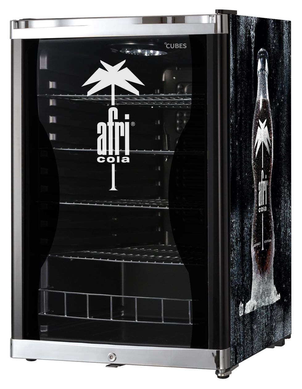 HighCube Afri Cola HC150E 115 l Tischkühlschrank EEK: E 81 kWh Jahr  (Schwarz) 
