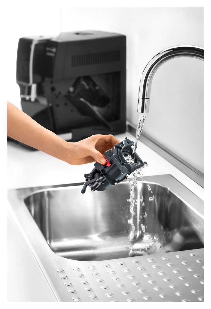 Dinamica ECAM356.57.B Kaffeevollautomat 15 bar 300 g AutoClean  (Schwarz) 
