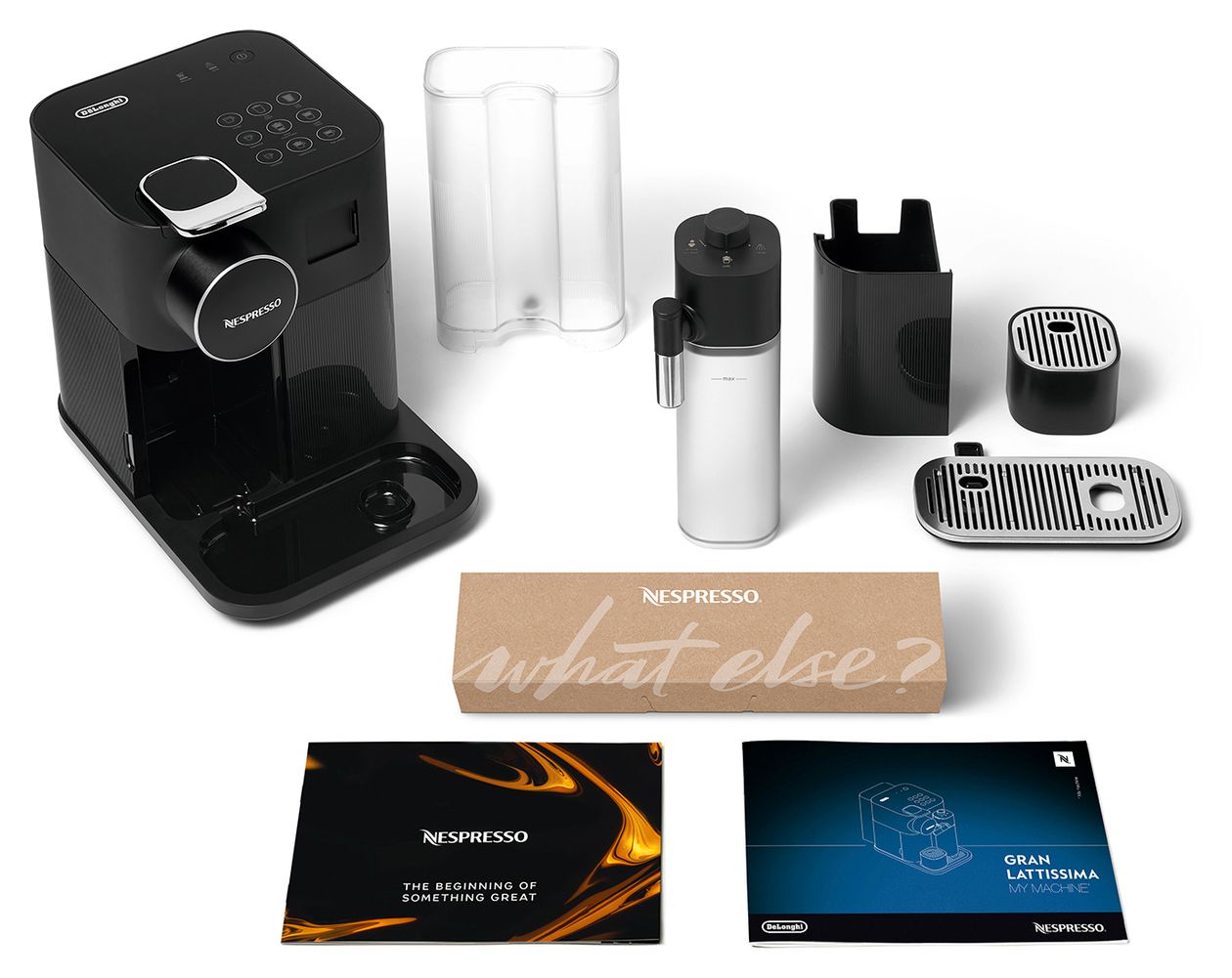 EN640.B Gran Lattissima Nespresso Kapselmaschine 19 bar 1,0 l  (Schwarz) 