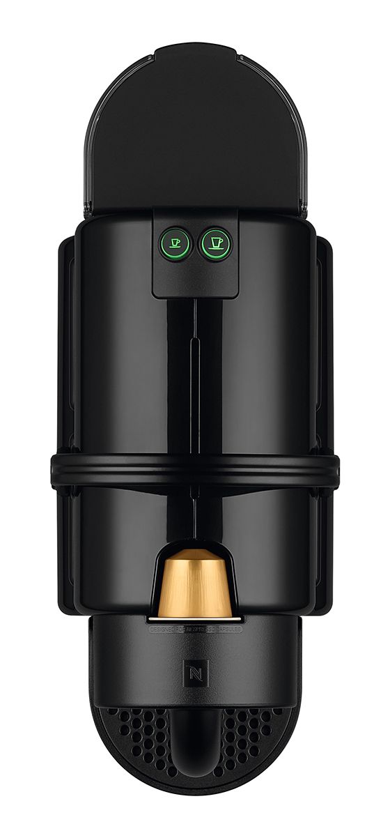 EN80.B Inissia Nespresso Kapselmaschine 19 bar 0,8 l  (Schwarz) 