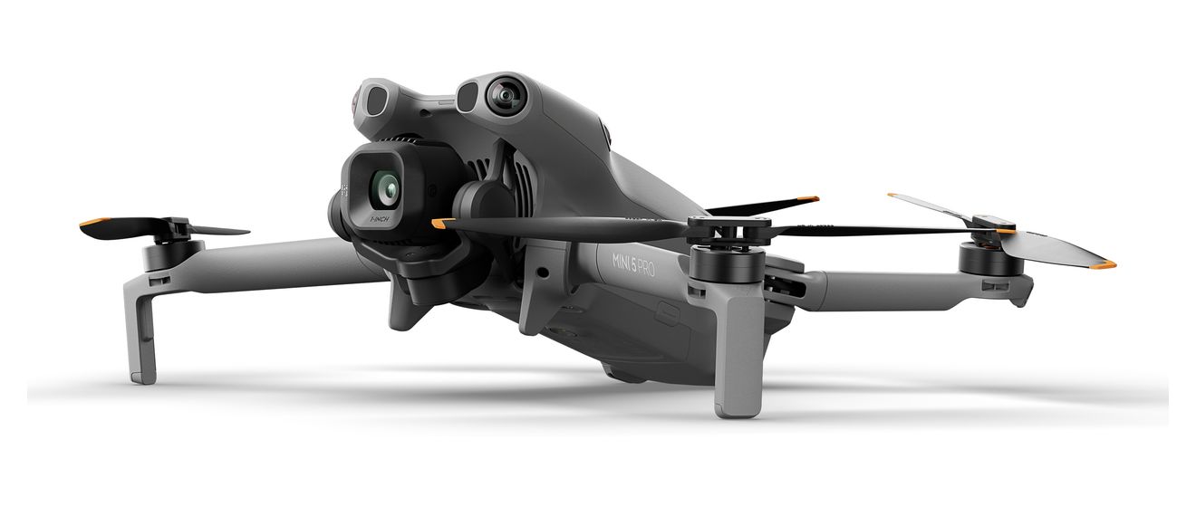 Mini 5 Pro Fly More Combo (DJI RC 2) 8192 x 6144 Pixel Quadrocopter Multicopter/Drohne Flugzeit: 36 min  (Schwarz, Grau) 