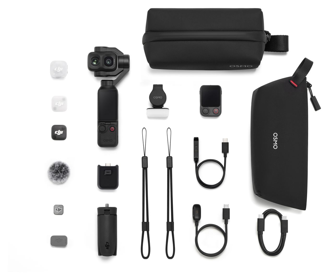 Osmo Pocket 4P Vlog Combo 7680 x 4320 Pixel Aktion Kamera  (Schwarz) 