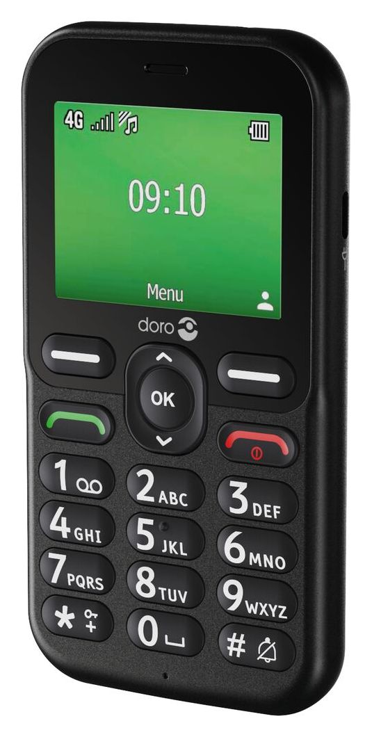 Leva E10 4G Smartphone 6,1 cm (2.4 Zoll 1 GHz 0,3 MP Single SIM  (Schwarz) 