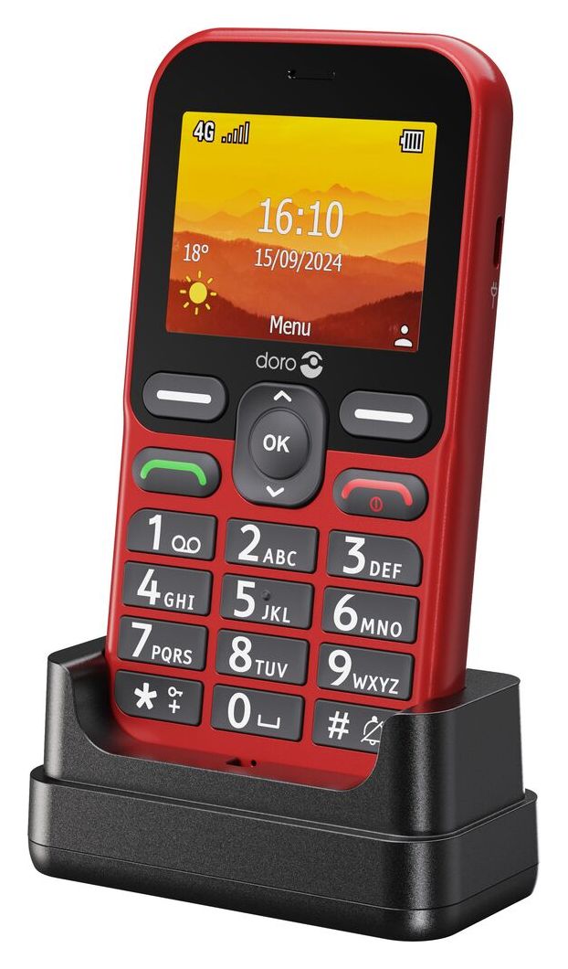 Leva L10 4G Smartphone 6,1 cm (2.4 Zoll 2 MP Single SIM  (Rot) 