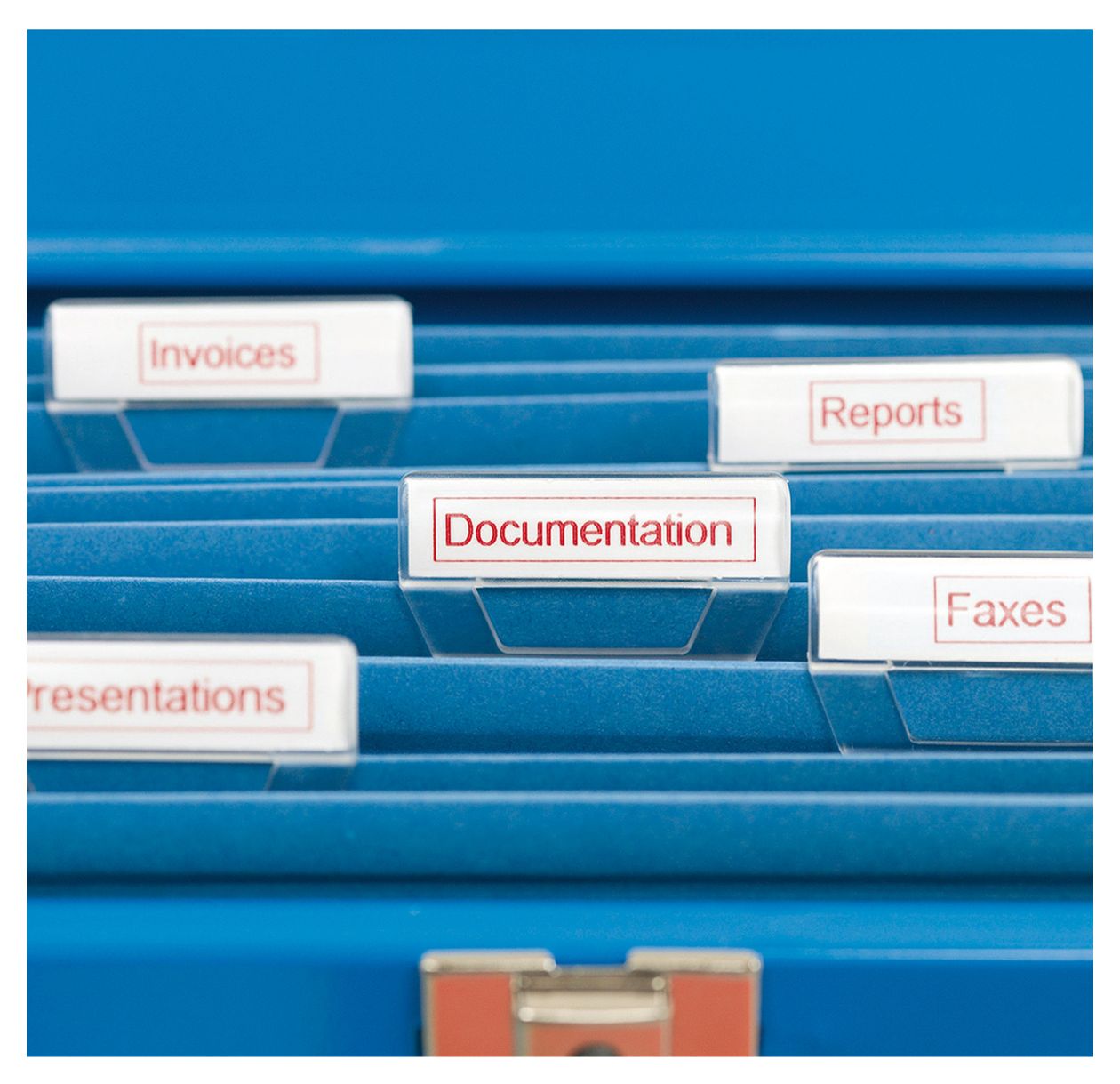 DYMO Original D1-Etikettenband | rot auf weiß | 12 mm x 7 m | selbstklebendes Schriftband | für LabelManager-Beschriftungsgerät 