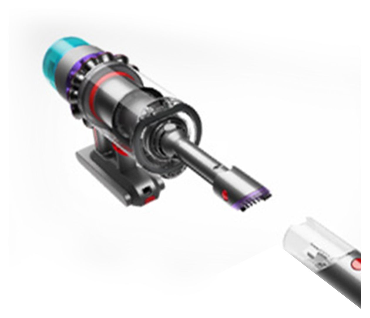 Gen5 Detect Absolute Handstaubsauger Beutellos bis 70 min Laufzeit HEPA  (Violett) 