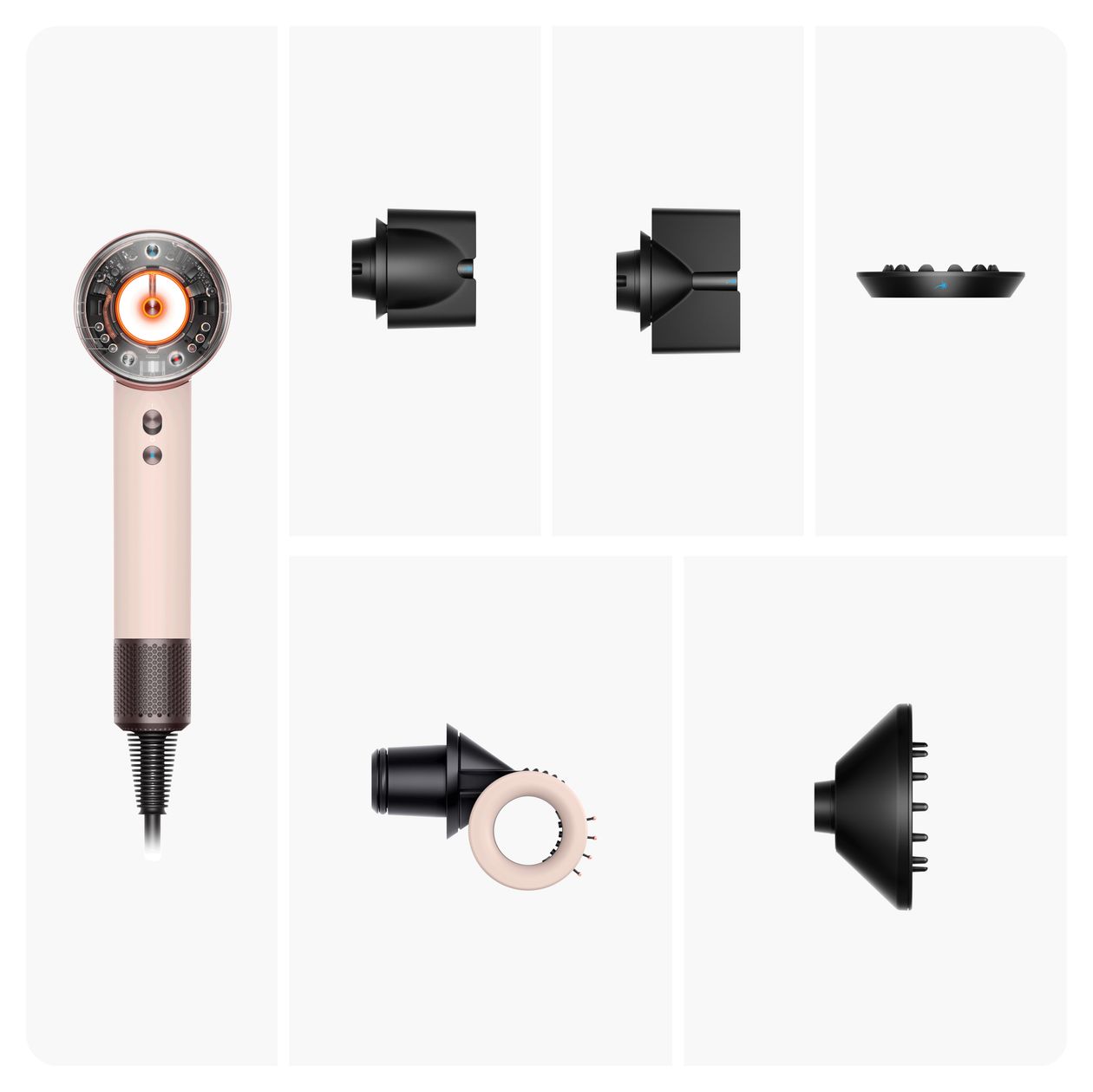 HD16 Supersonic Nural Haartrockner 1600 W  (Pink, Roségold) 