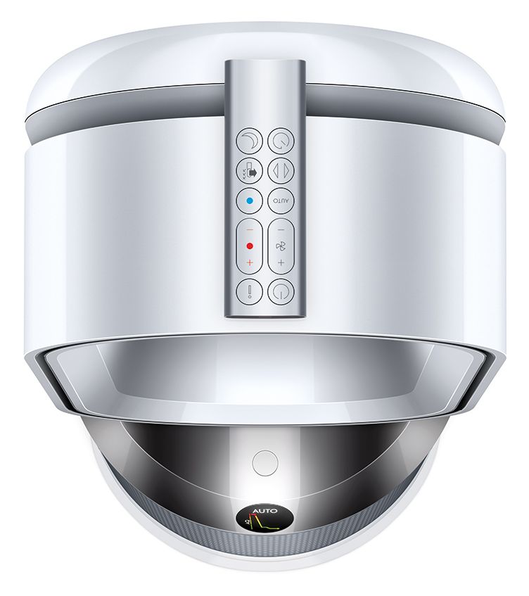 HP04 Pure Hot + Cool Turm-Luftreiniger  (Silber, Weiß) 