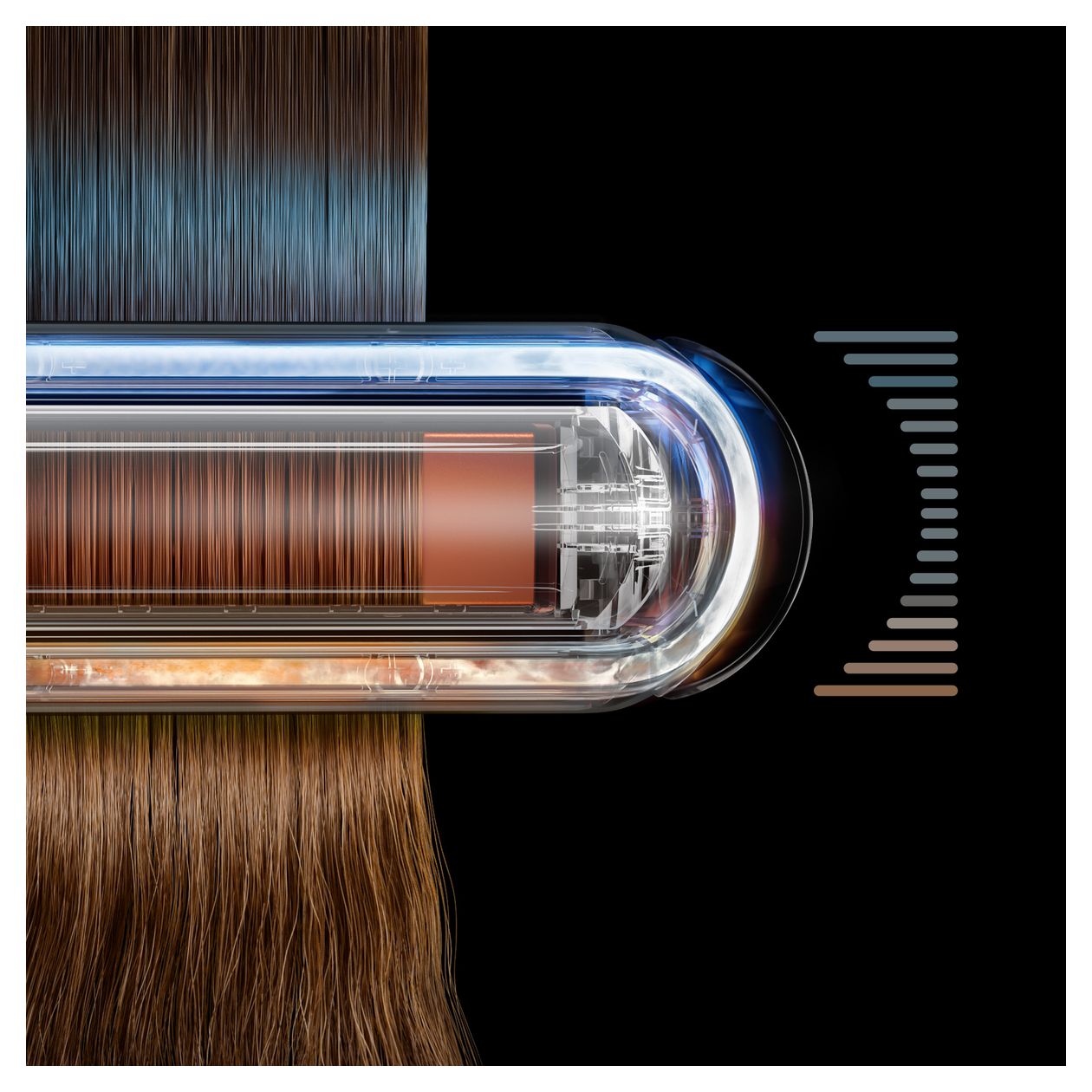 HT02 Corrale CoolShine Haarglätter 230 W  (Pink/Rosegold) 