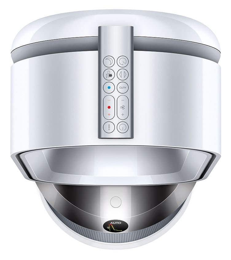 HP04 Pure Hot + Cool Turm-Luftreiniger  (Silber, Weiß) 