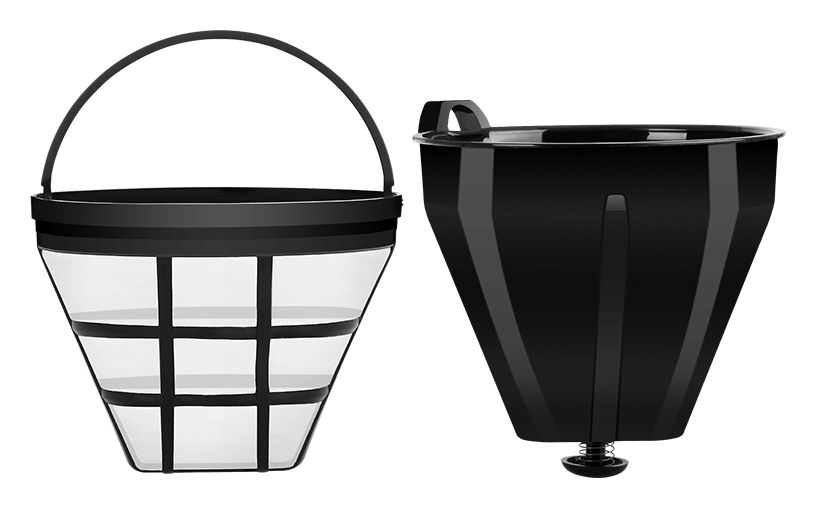 KP2115 12 Tassen Filterkaffeemaschine 1,5 l  (Schwarz, Edelstahl) 