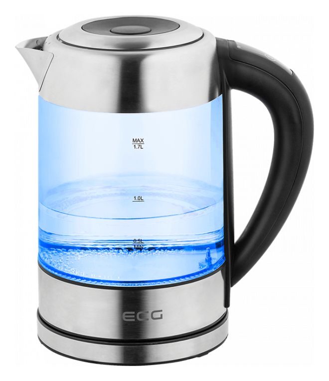 RK1777 1,7 l Wasserkocher 2200 W  (Schwarz, Edelstahl) 