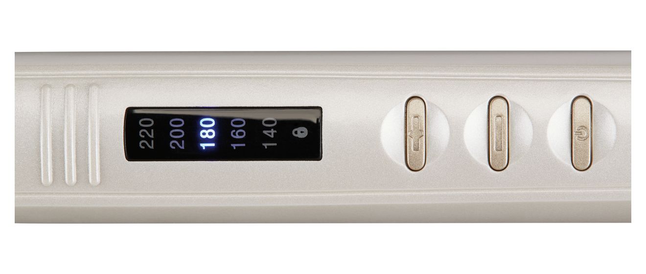 ZV117 Haarglätter 40 W  (Roségold, Weiß) 