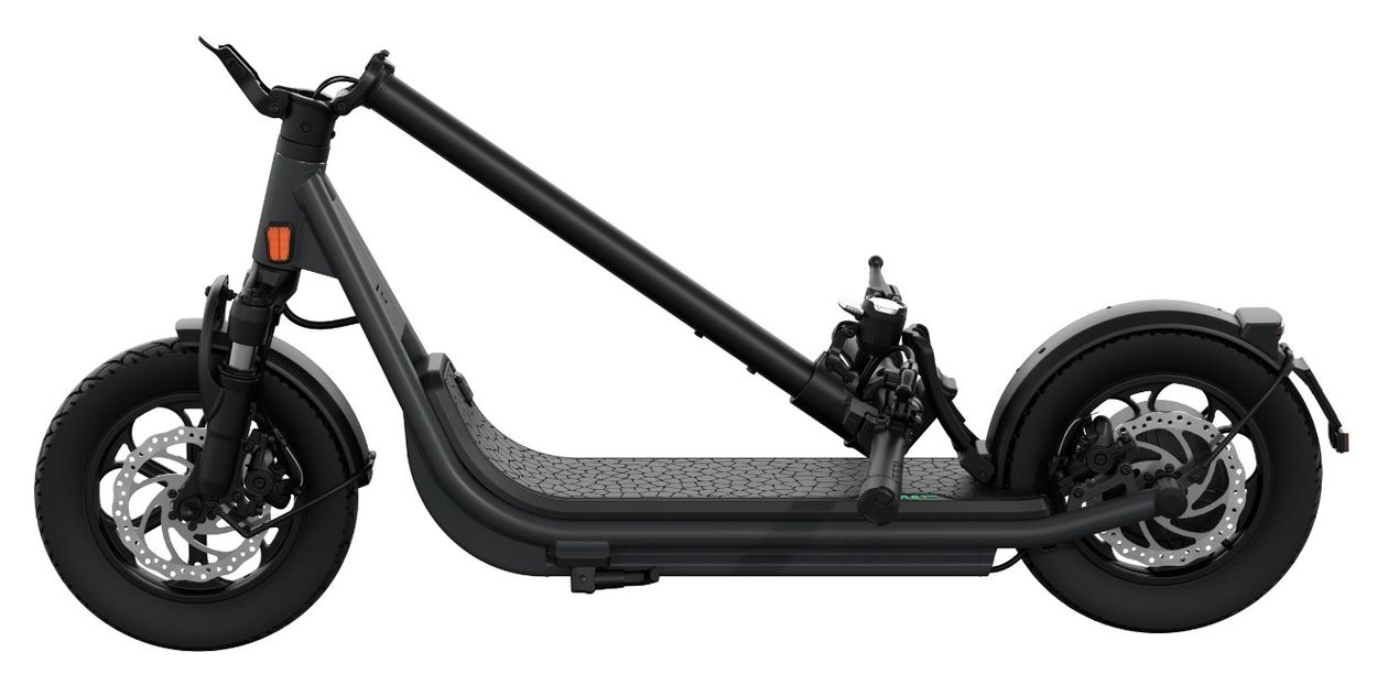 X core E-Scooter 13,5 Ah 80 km Reichweite 22 kg  (Schwarz) 