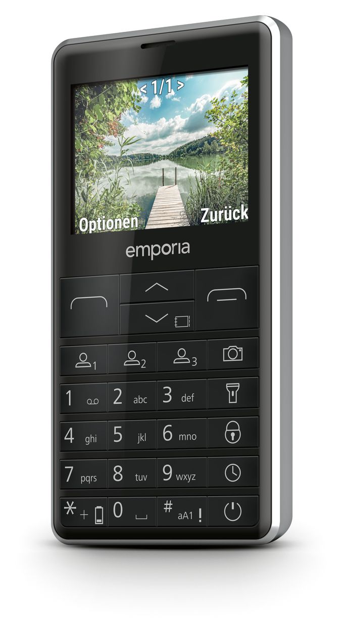 Prime LTE 4G Smartphone 5,87 cm (2.31 Zoll) 2 MP Single SIM  (Schwarz) 
