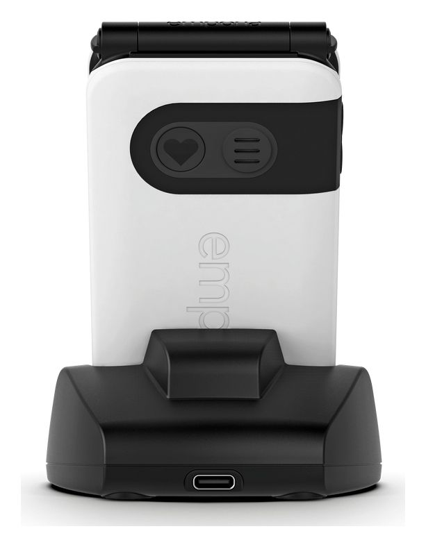 SimpliCity glam 4G Smartphone 7,11 cm (2.8 Zoll) Single SIM  (Weiß) 