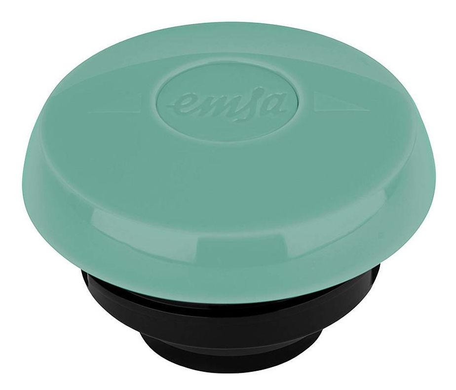 SAMBA Quick Press Isolierkanne 1,0l Glas-Isolierkolben  (Grün) 