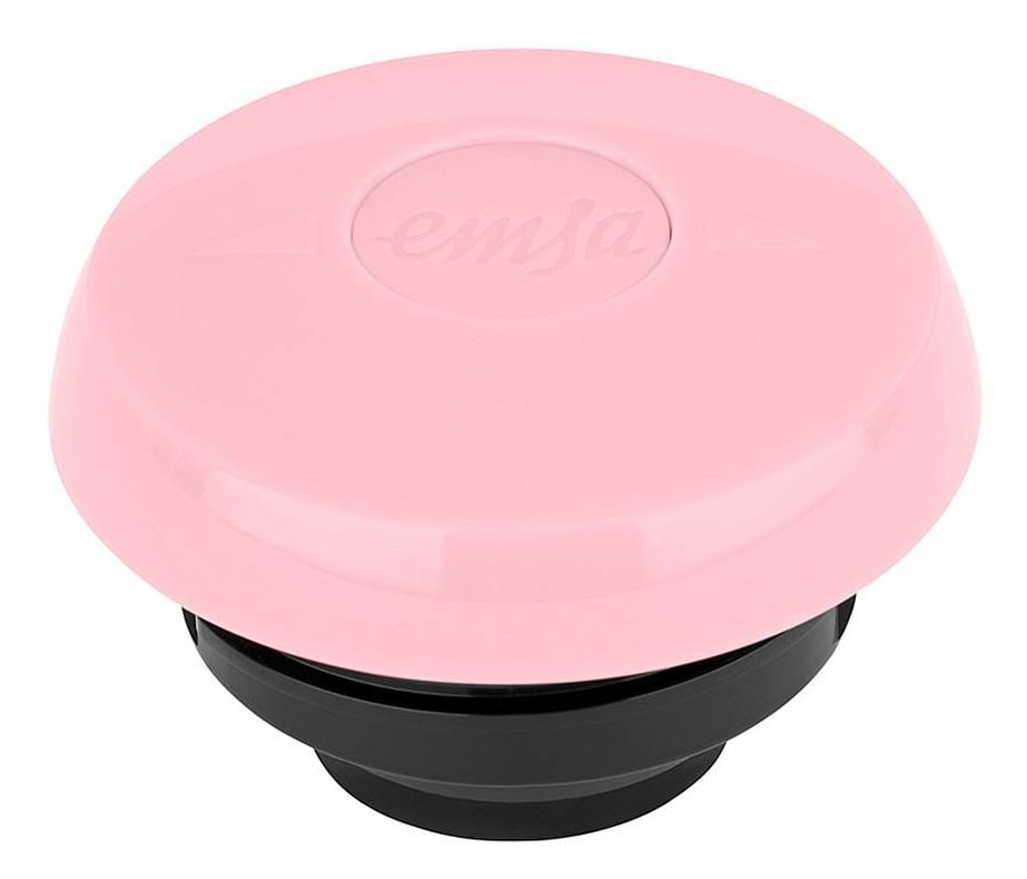 SAMBA Quick Press Isolierkanne 1,0l Glas-Isolierkolben  (Pink) 
