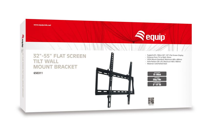 650311 Wand Halterung bis 139,7 cm (55") 35 kg 