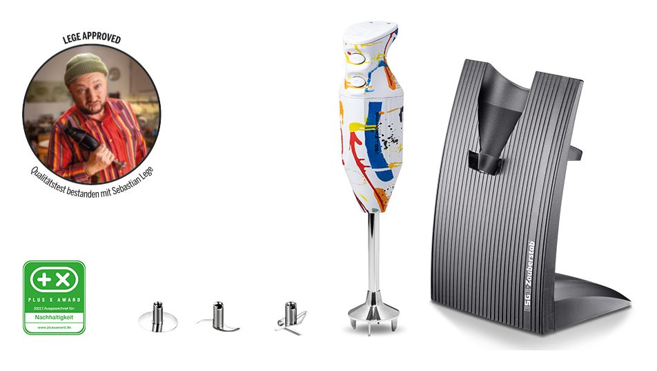 Design Edition Color-Art Zauberstab Stabmixer 200 W  (Mehrfarbig) 