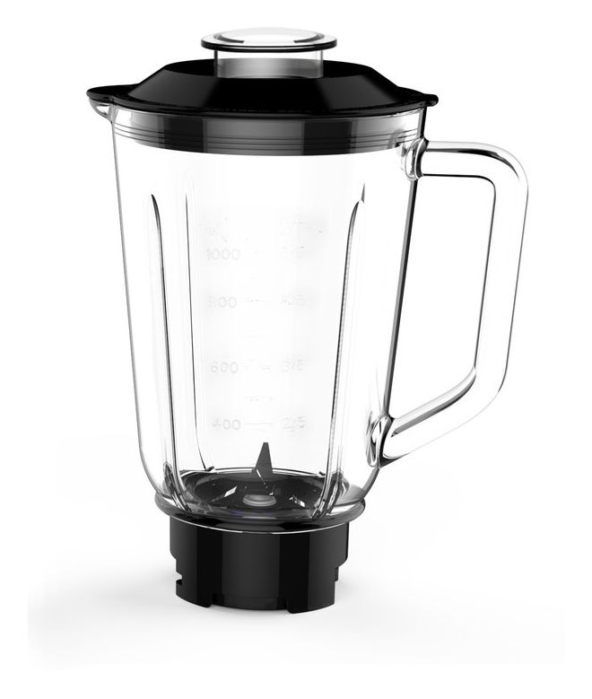 ActivMix Premium 1 l Standmixer 350 W (Schwarz, Edelstahl, Transparent) 