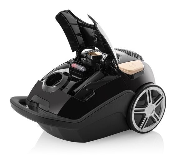 Avanto Bodenstaubsauger mit Staubbeutel 800 W HEPA  (Beige, Schwarz) 