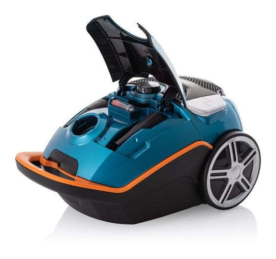 Avanto Bodenstaubsauger mit Staubbeutel 800 W HEPA  (Blau) 