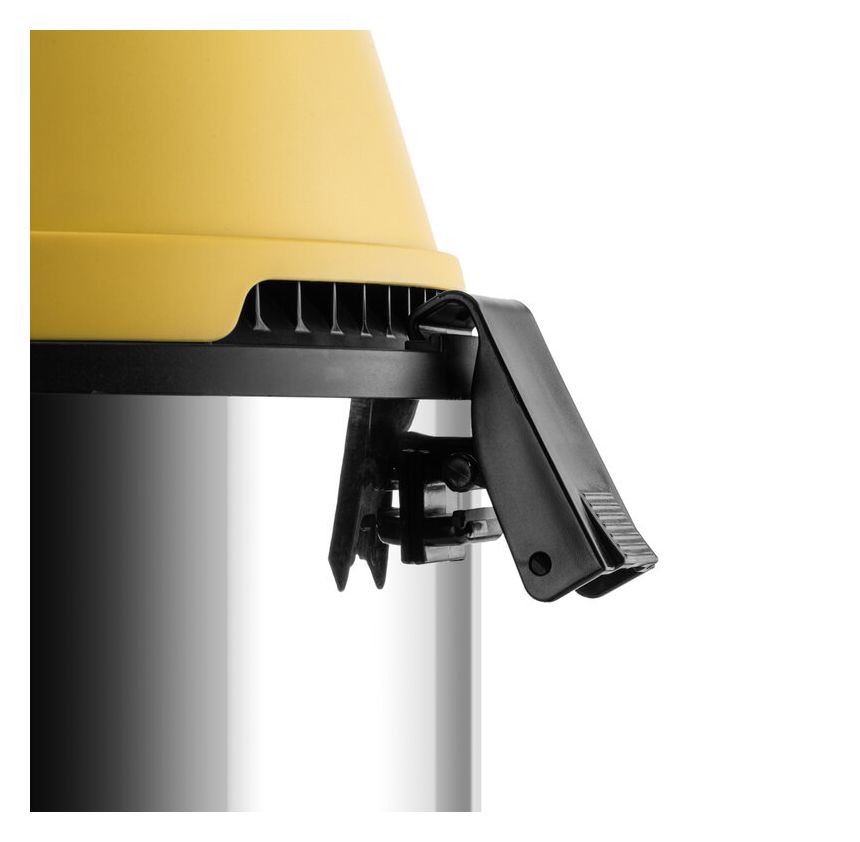 Barello Bodenstaubsauger mit Staubbeutel 1400 W HEPA  (Schwarz, Gelb) 