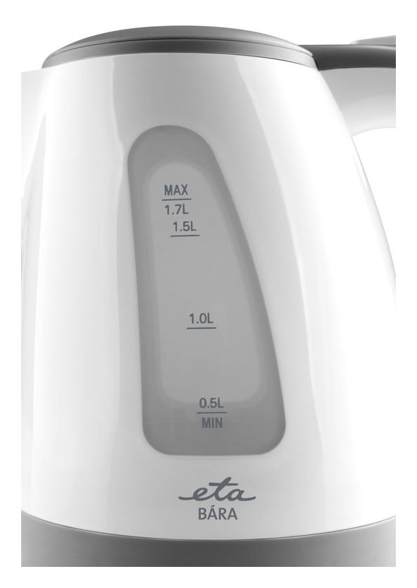 Bára 1,7 l Wasserkocher 2200 W  (Grau, Weiß) 