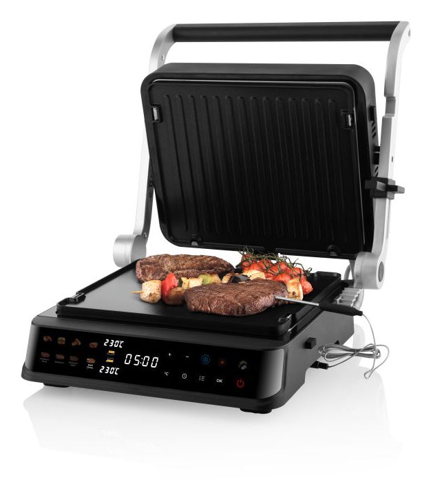 DigiChef 2000 W mit 280 x 237 mm Fläche  (Edelstahl) 