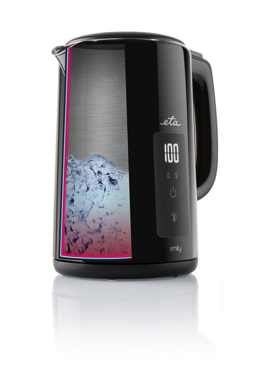 Emily 1,5 l Wasserkocher 2200 W  (Schwarz) 