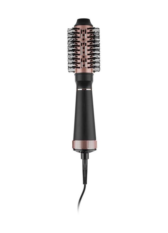 Fenite Warmluftbürste 1300 W  (Schwarz/Rose) 
