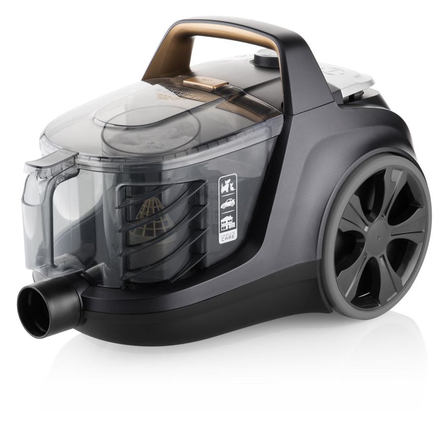 Grande Animal Bodenstaubsauger Beutellos 850 W HEPA (Schwarz, Gold, Silber) 