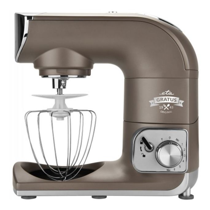 Gratus 1200 W Küchenmaschine 5,5 l  (Edelstahl, Titan) 