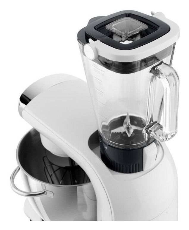 Gratus Evo Max 1500 W Küchenmaschine 5,5 l  (Grau, Edelstahl) 