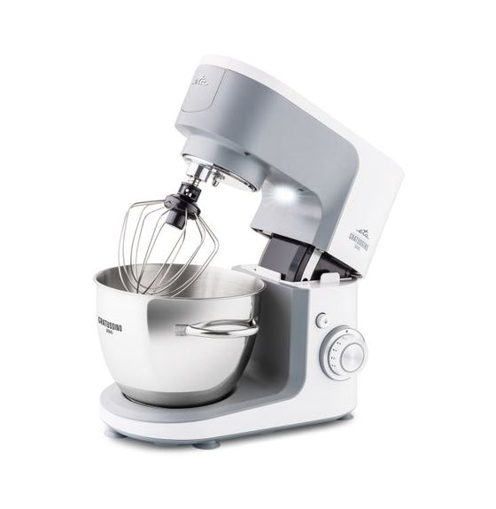 Gratussino III 1200 W Küchenmaschine 4,5 l  (Weiß) 